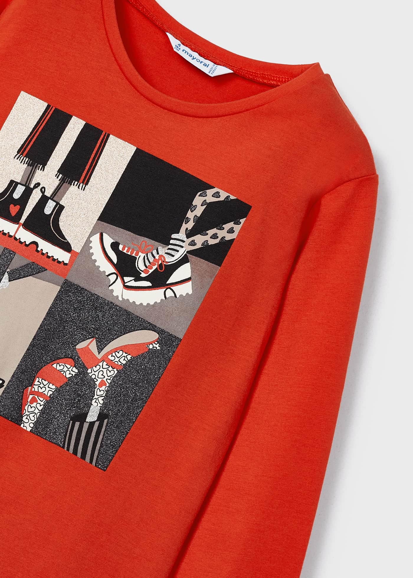 Camiseta estampada Better Cotton para meninas