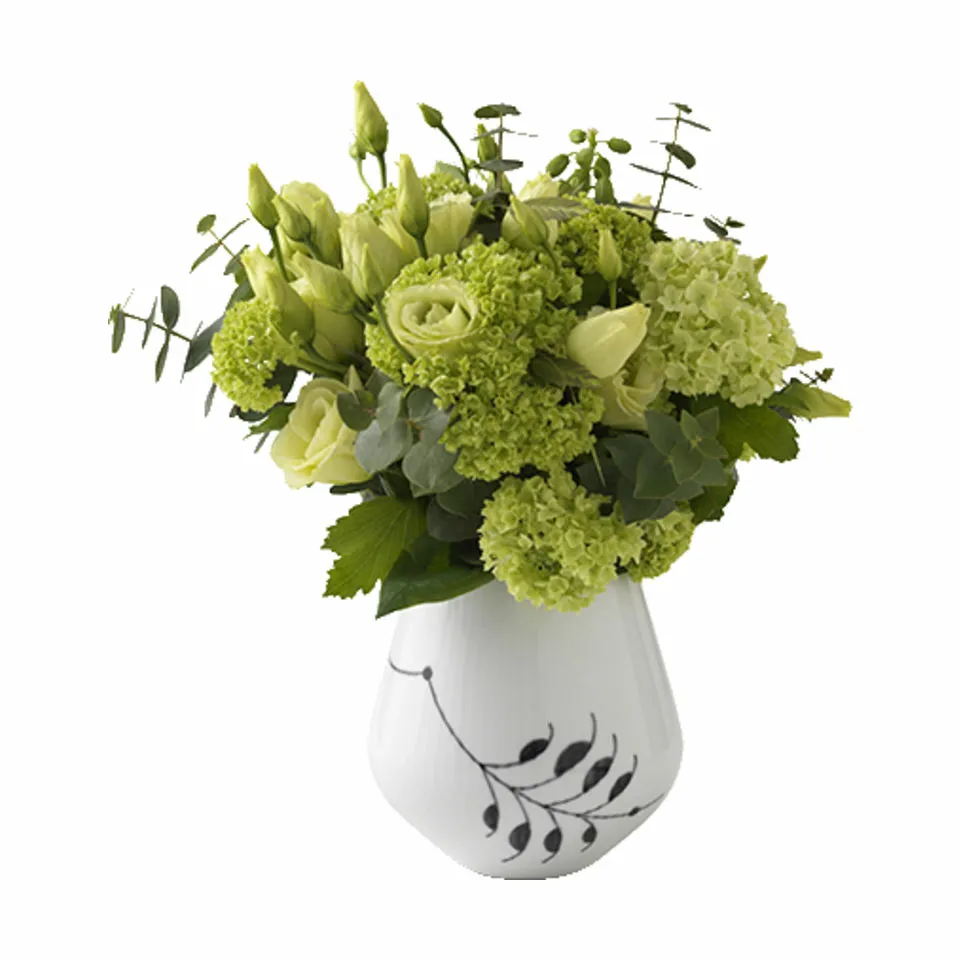Royal Copenhagen Sort Mega Riflet Vase