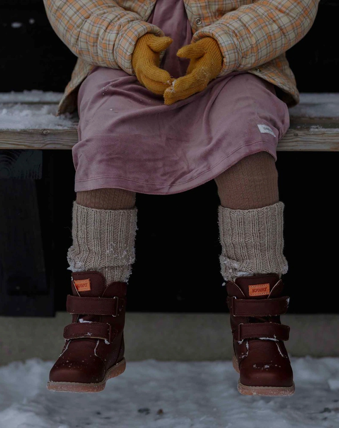 Winterstiefel ASGAARD EP gefüttert in dunkelbraun