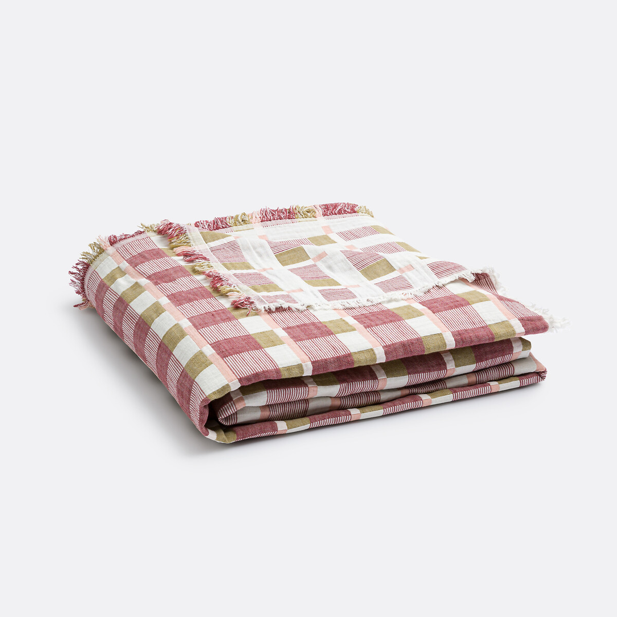 LA REDOUTE INTERIEURS<br>Lança em jacquard com motivos geométricos, Virna
