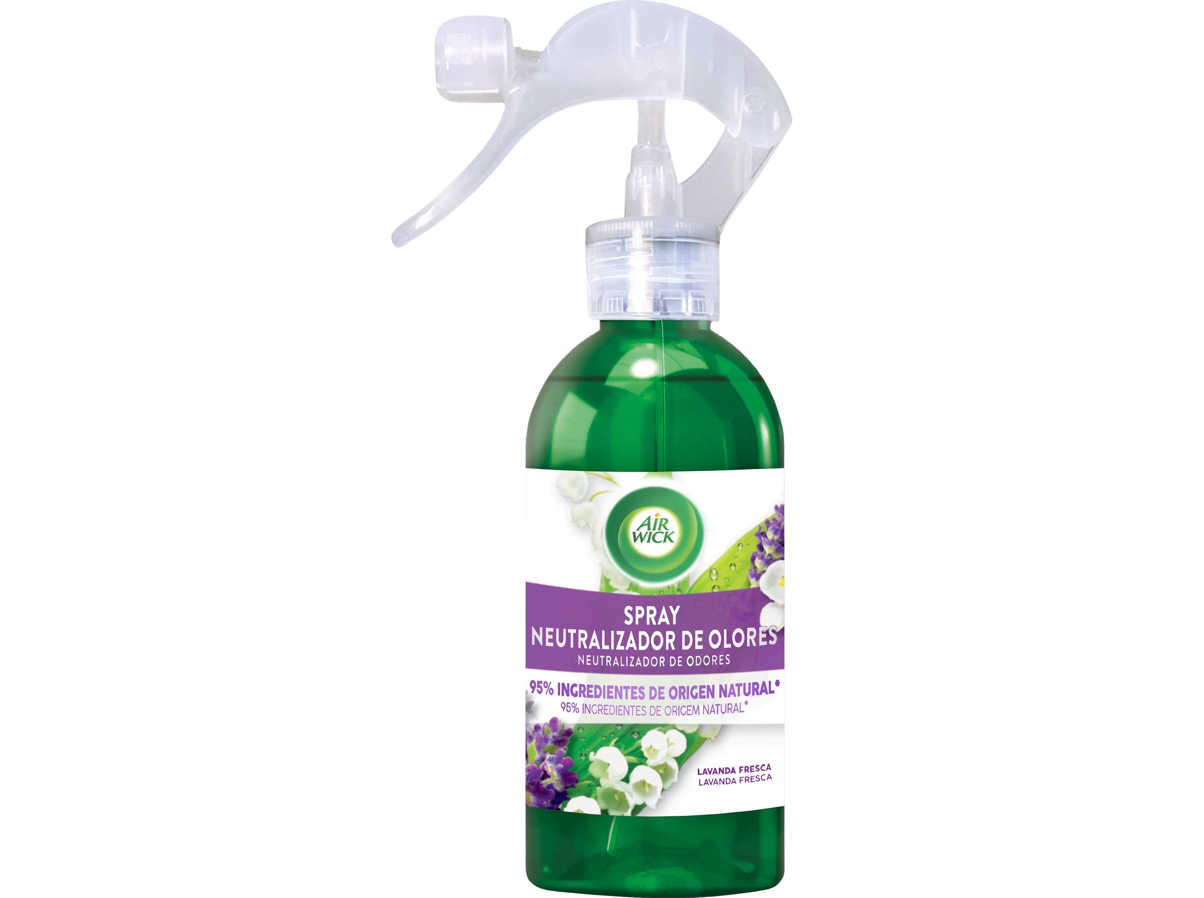 AMBIENTADOR SPRAY AIR WICK LAVANDA E LÍRIO DO VALE 237ML