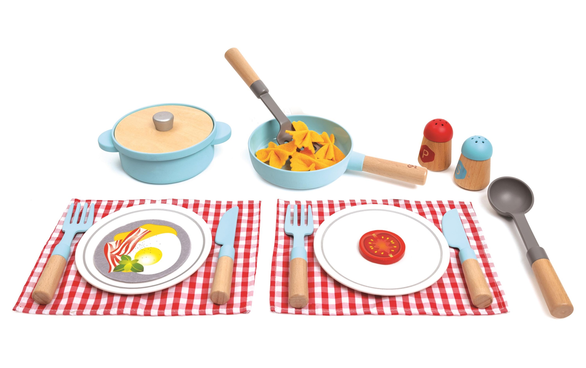 Hape Spielgeschirr »Cook + Serve-Set«