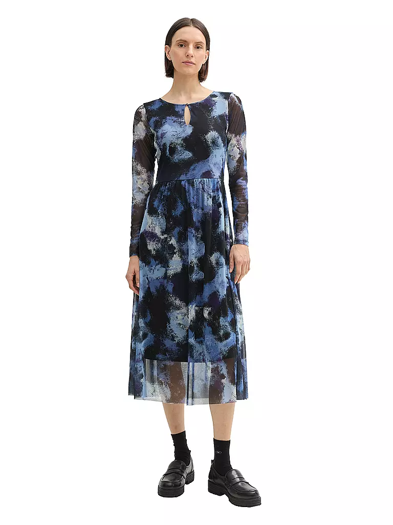 TOM TAILOR Maxikleid blau