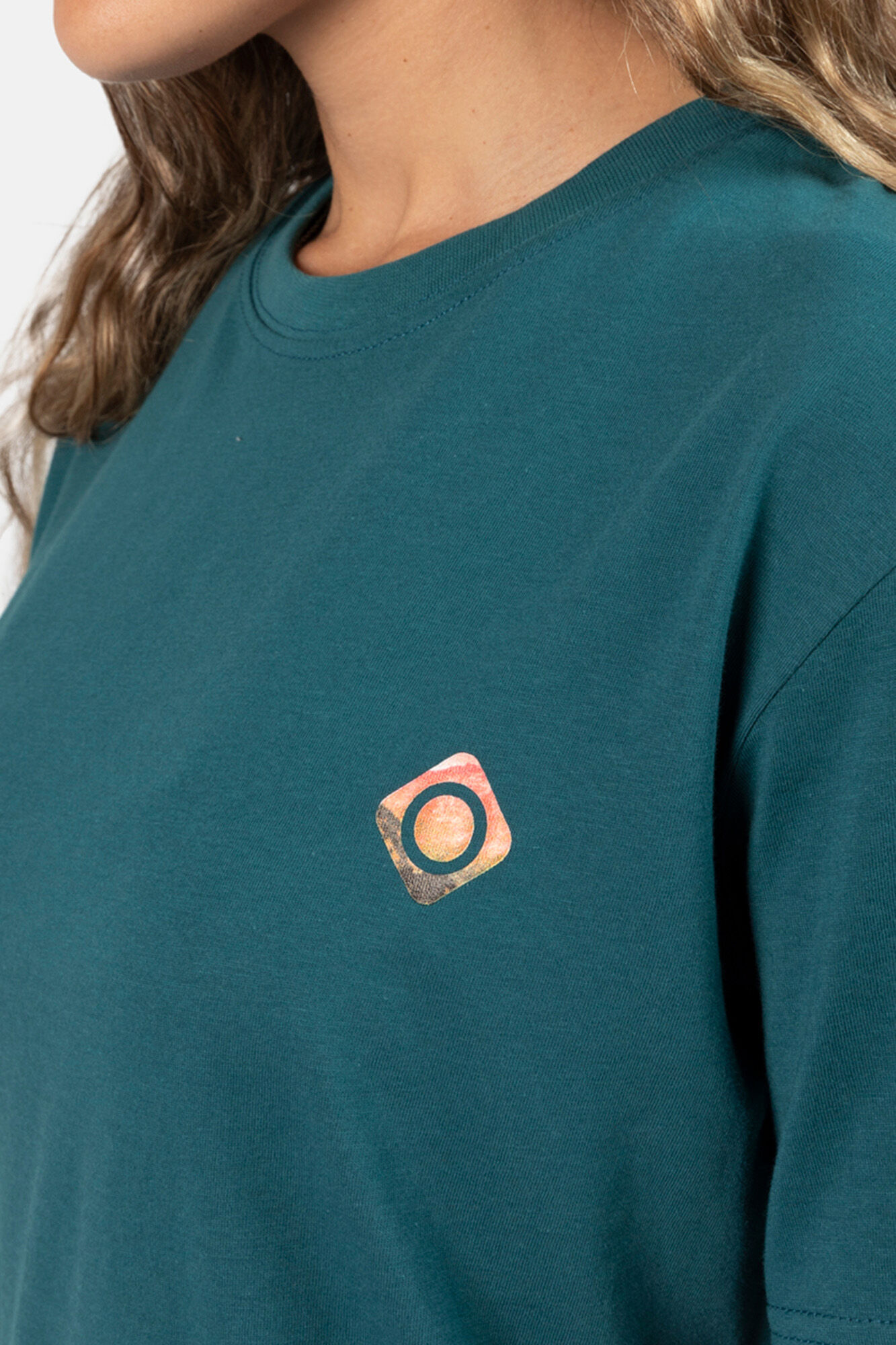 Camiseta Apies de manga curta - Azul