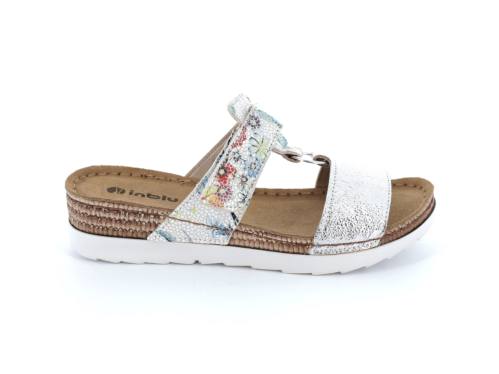 C brand-OF575301 Synthétique Blanc Argent