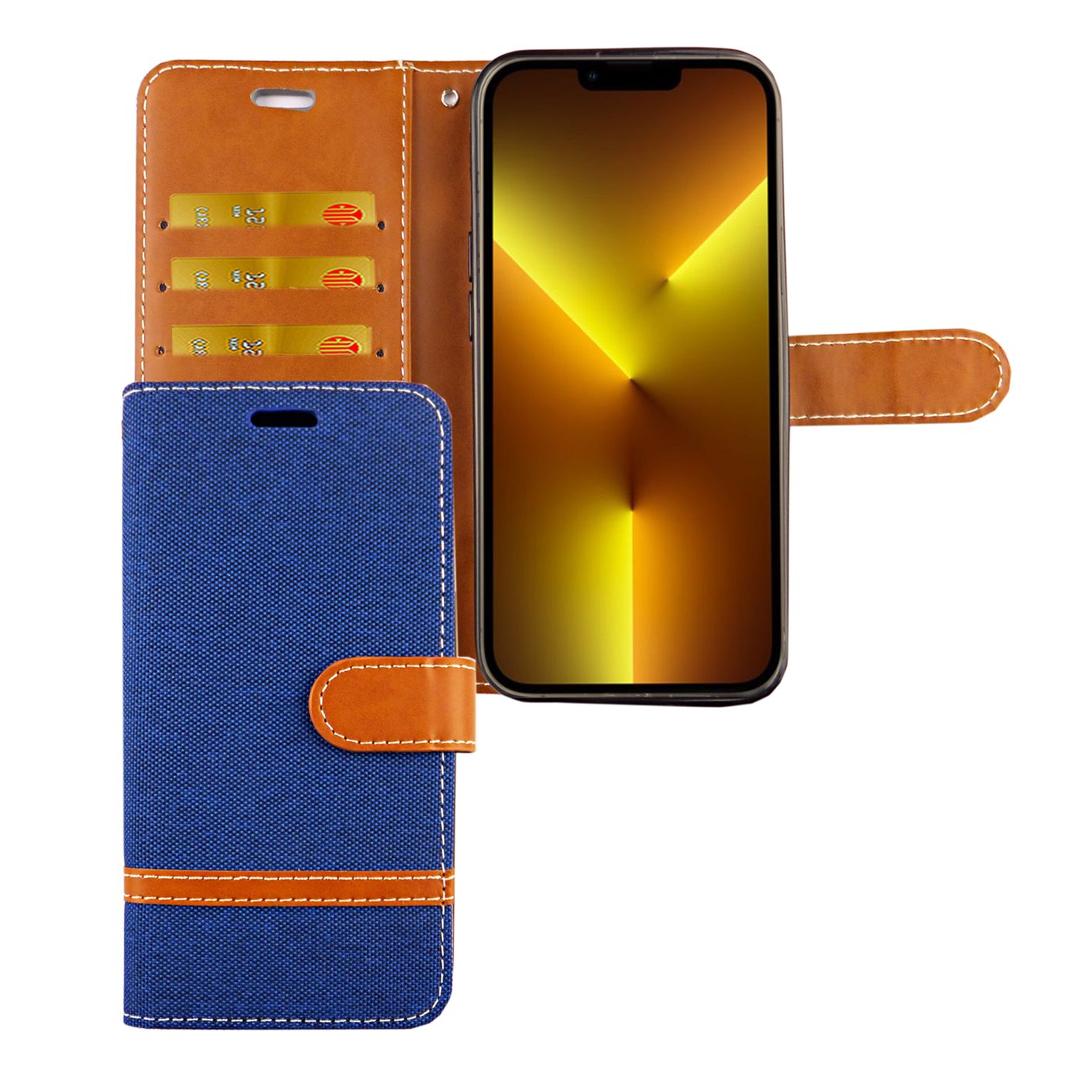 Handyhülle für Apple iPhone 13 mini Case Cover Schutztasche Schutzhülle Tasche
