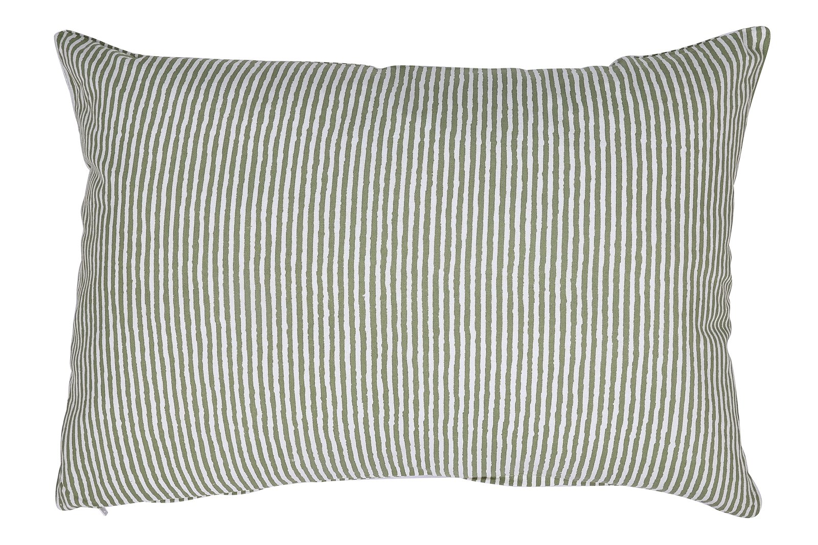 Naia pute Hvit og grønn 40x60 cm