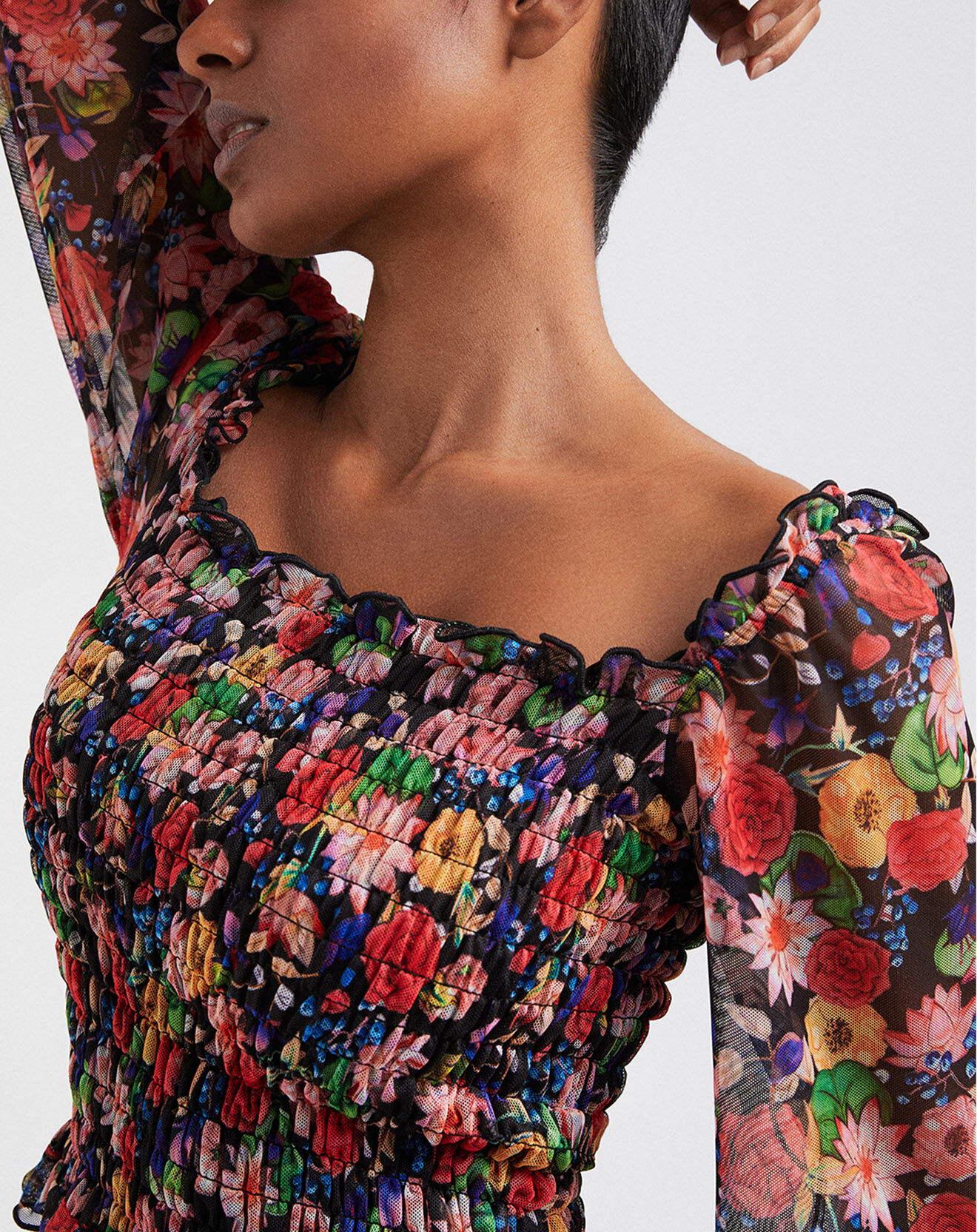 Desigual Top Adelaide multicolore