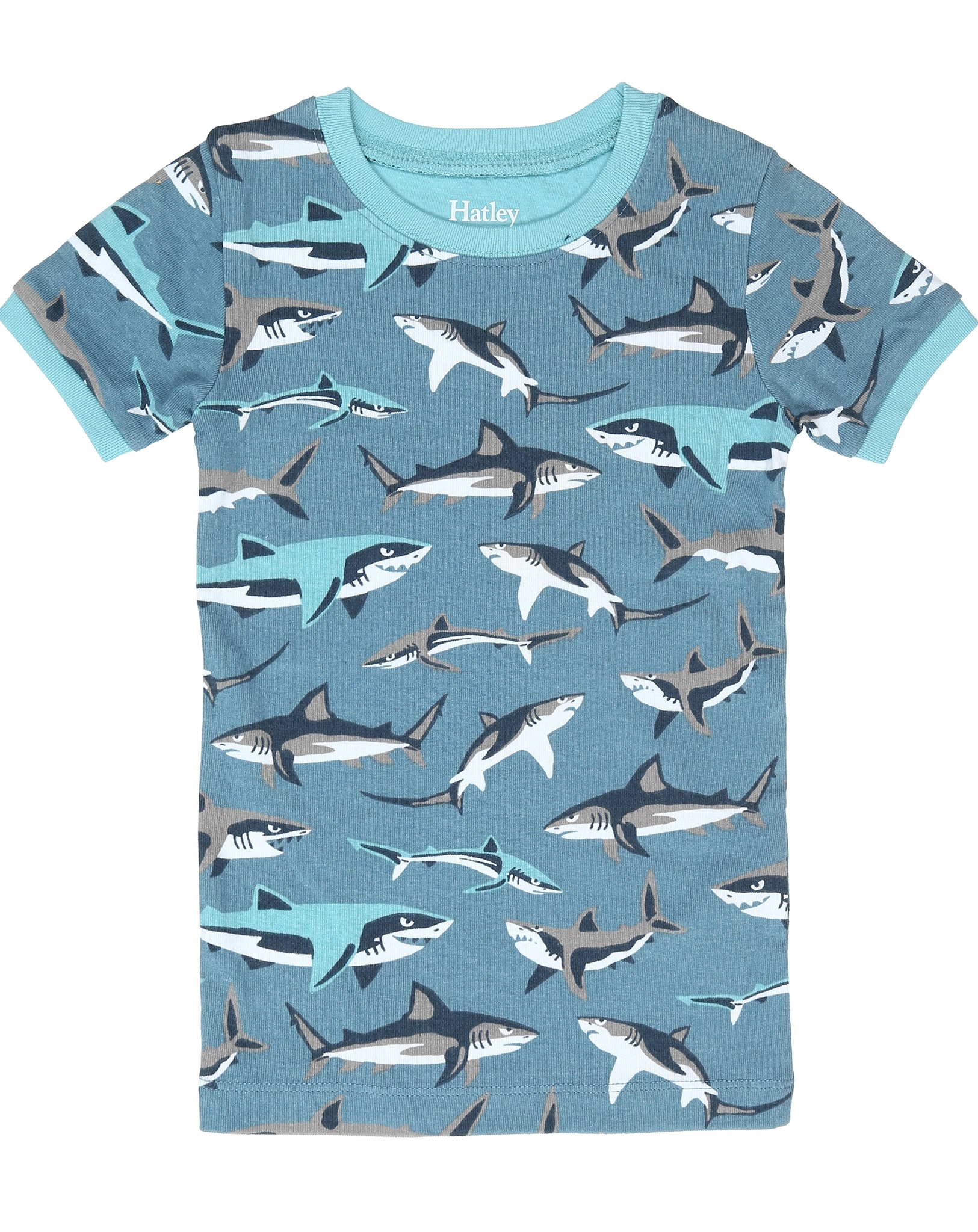 Schlafanzug SNEAK AROUND SHARKS in blau