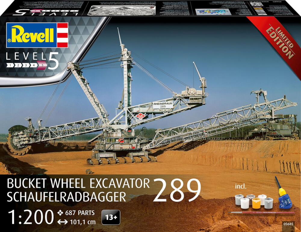 REVELL  05685 1:200 Schaufelradbagger 289 ab 13 Jahre