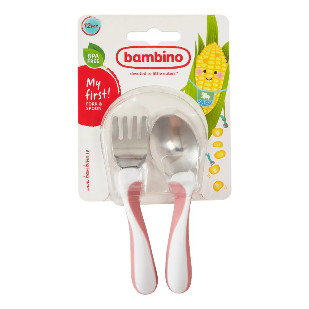 Bambino My first Ske & Gaffel - Cerise