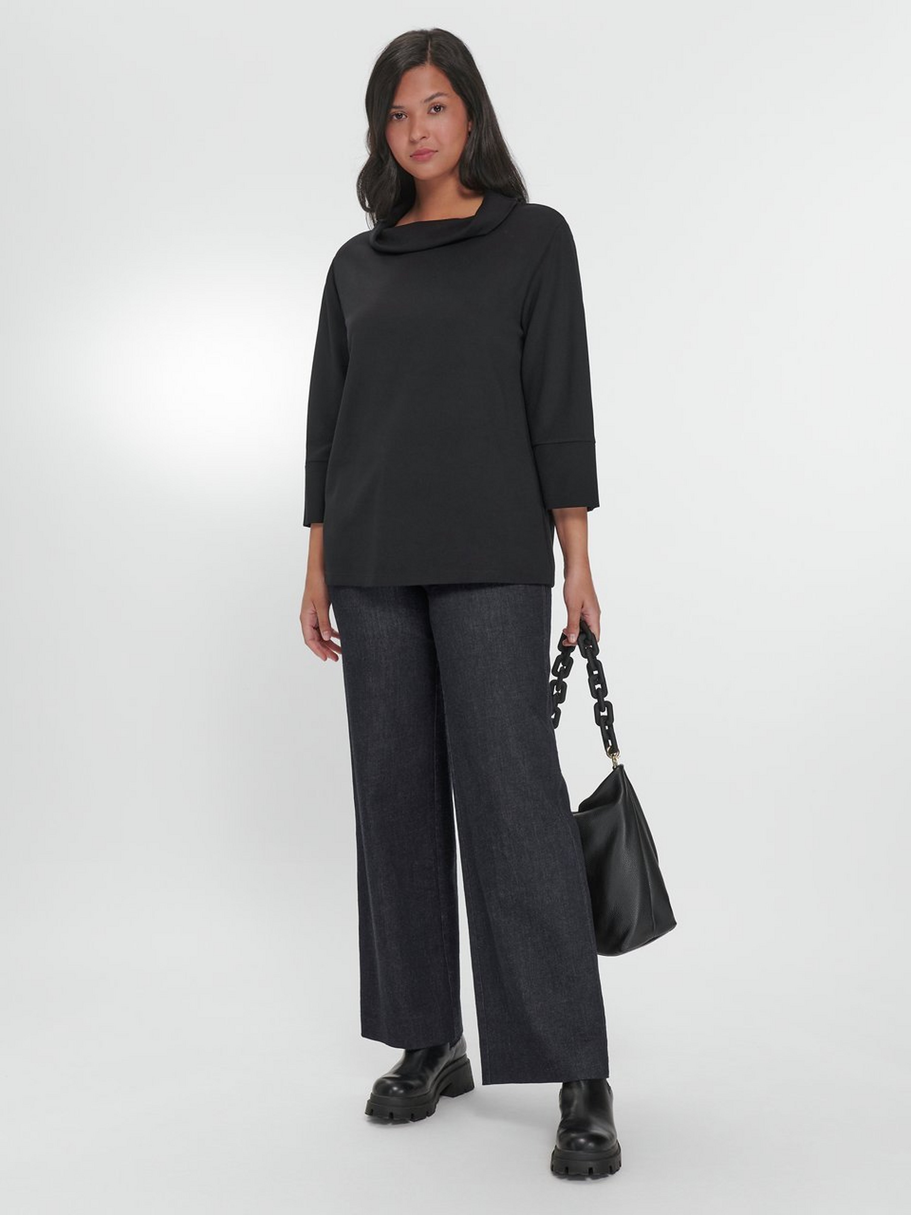 Sweatshirt mit 3/4-Arm