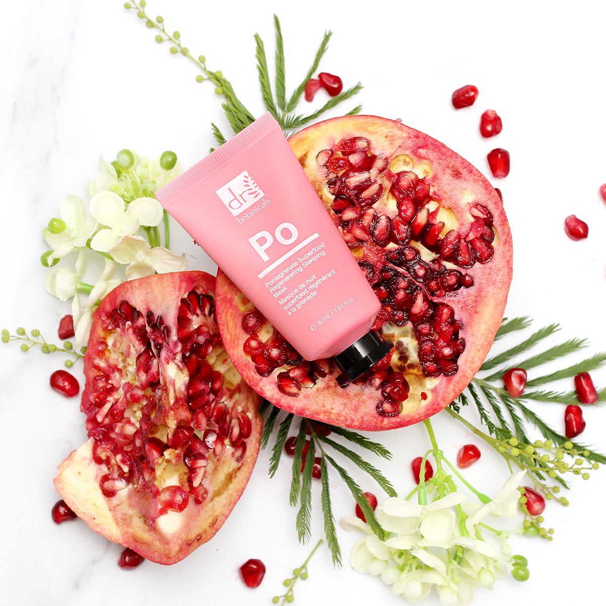 Dr Botanicals Pomegranate Superfood Regenerating Sleeping Mask