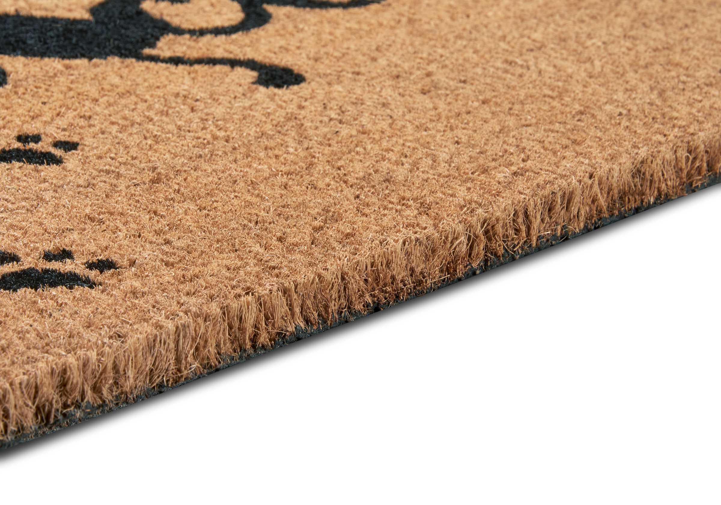 HANSE Home Fussmatte »Mix Mats  Kokos Cat Paws Welcome, Türmatte« rechteckig 15 mm Höhe Kokos, Schmutzfangmatte, Outdoor, Rutschfest, Innen, Kokosmatte, Flur