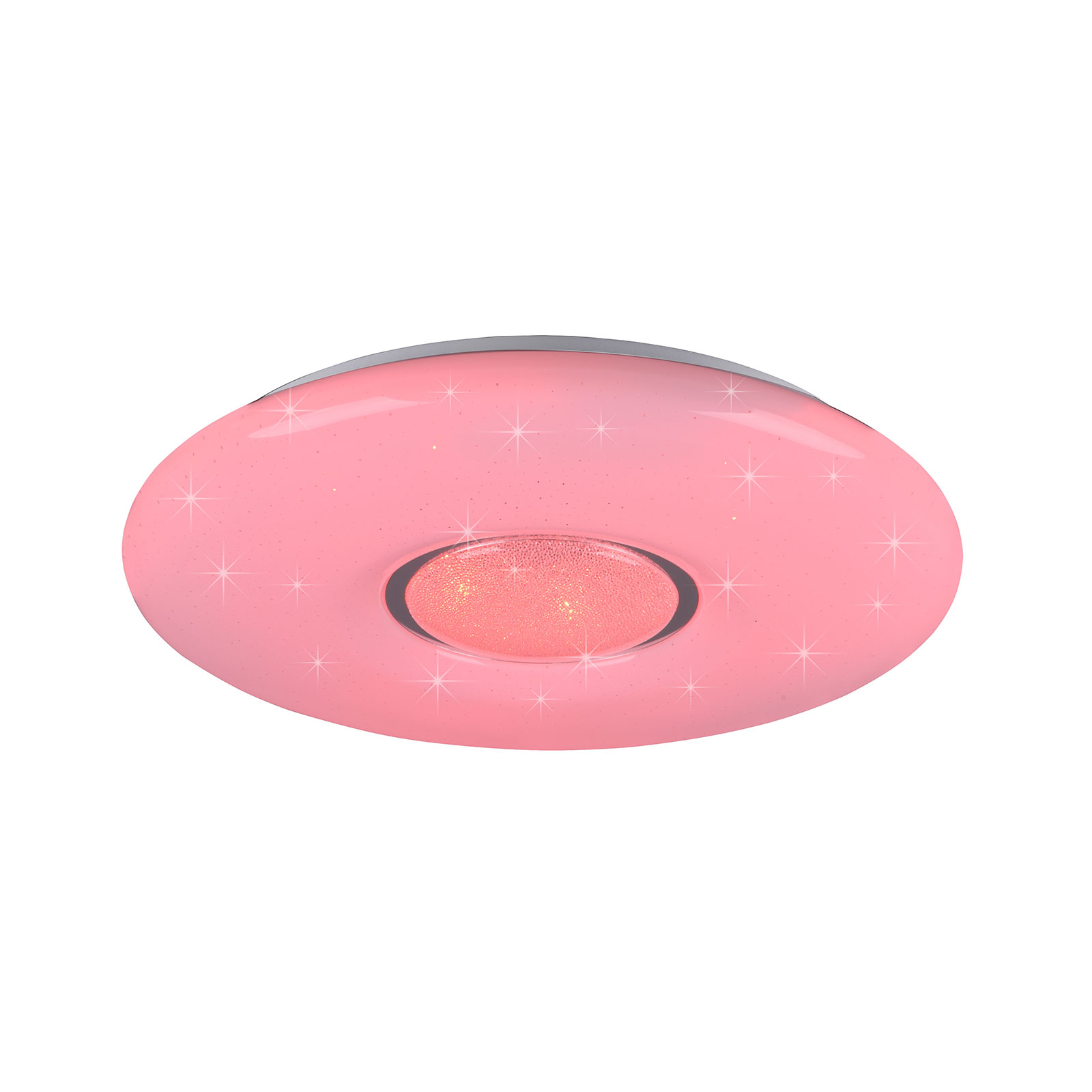 LED-RGB-Deckenleuchte - weiß - Sterneneffekt - SmartHome