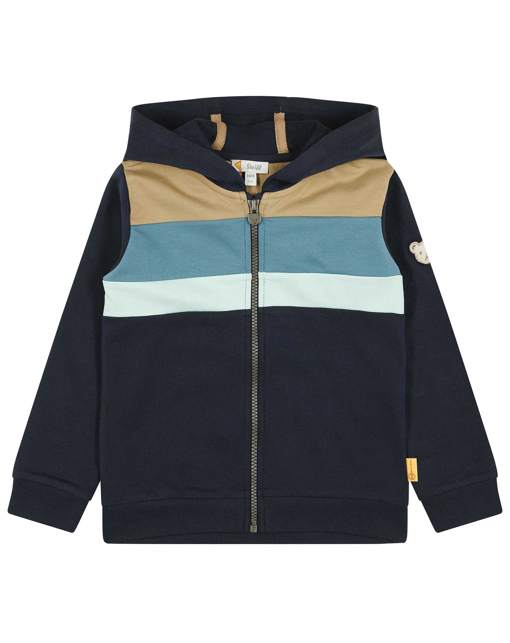 Sweatjacke ALIGATOR ISLAND in blue nights