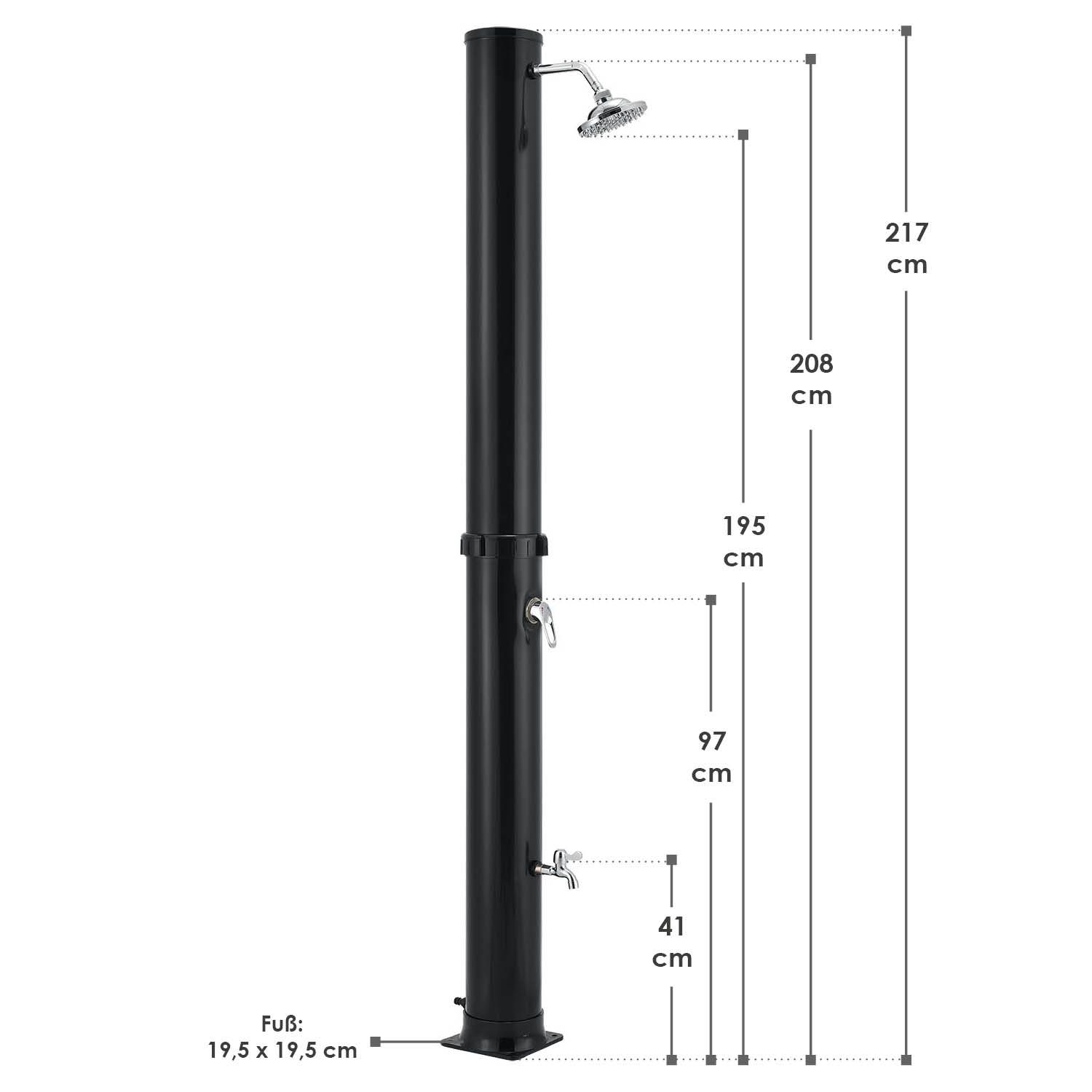 Victoria 35 liter solardouche