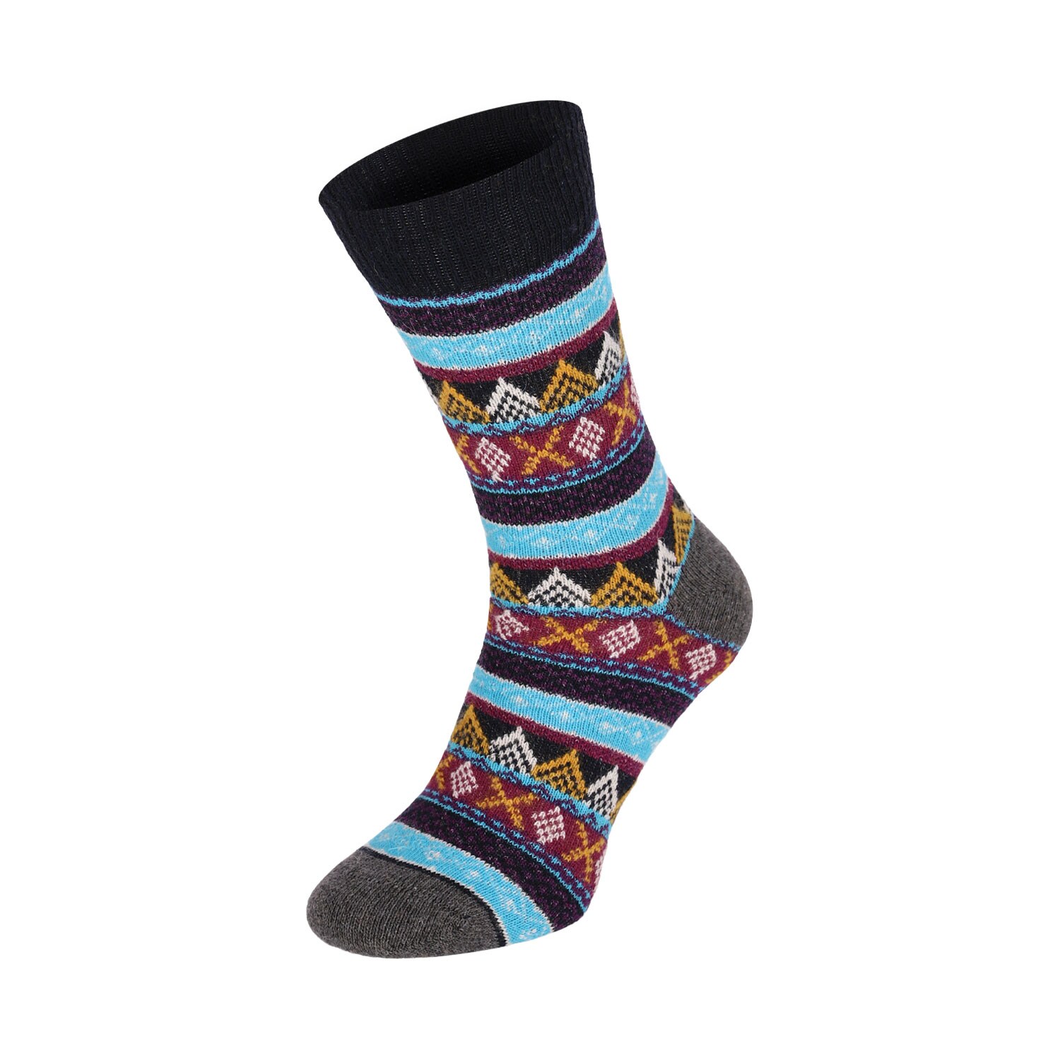 Chili Lifestyle Wollsocken COLOR super warm 4 Paar Schafwolle Winter