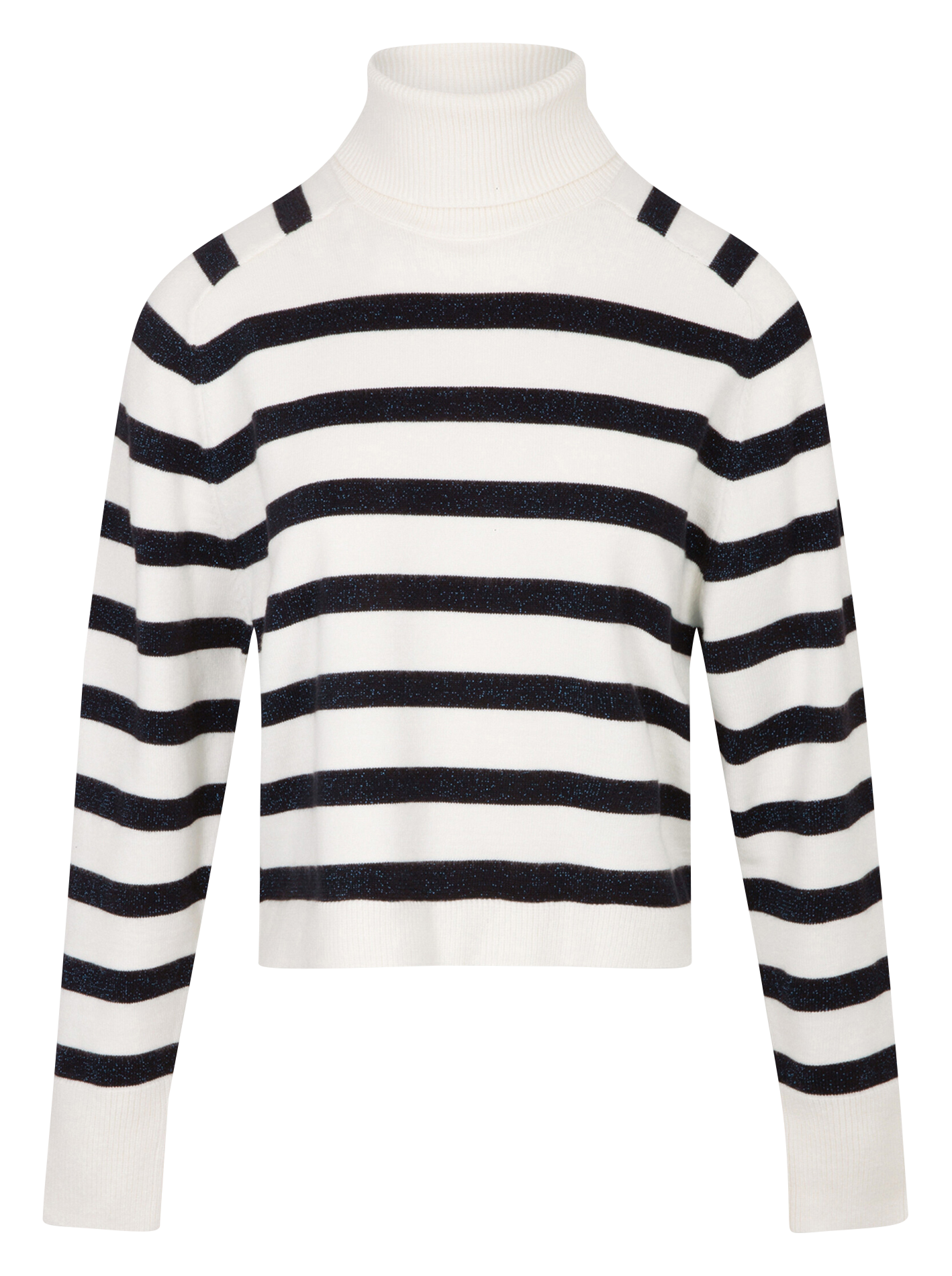 MLAGON - Pull droit col roulé | Beige