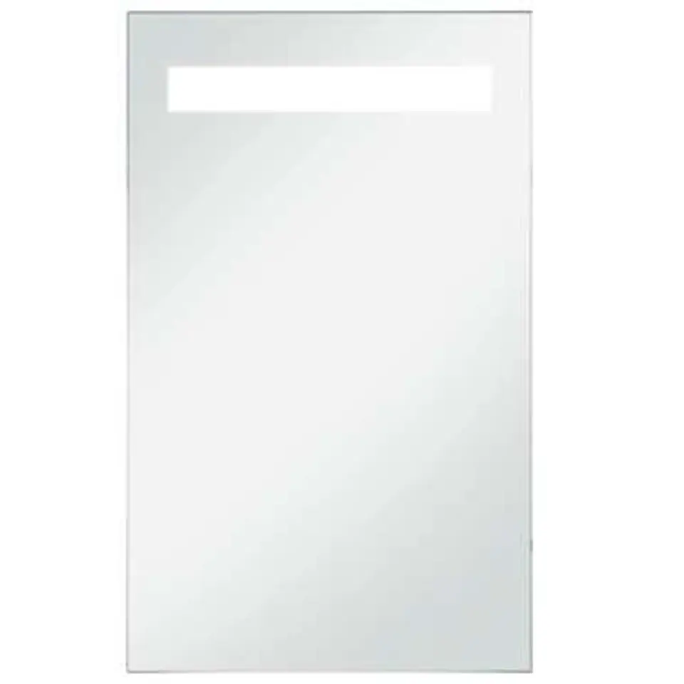 vidaXL - Badkamerspiegel - Zilver - Glas - 60 x 100 cm