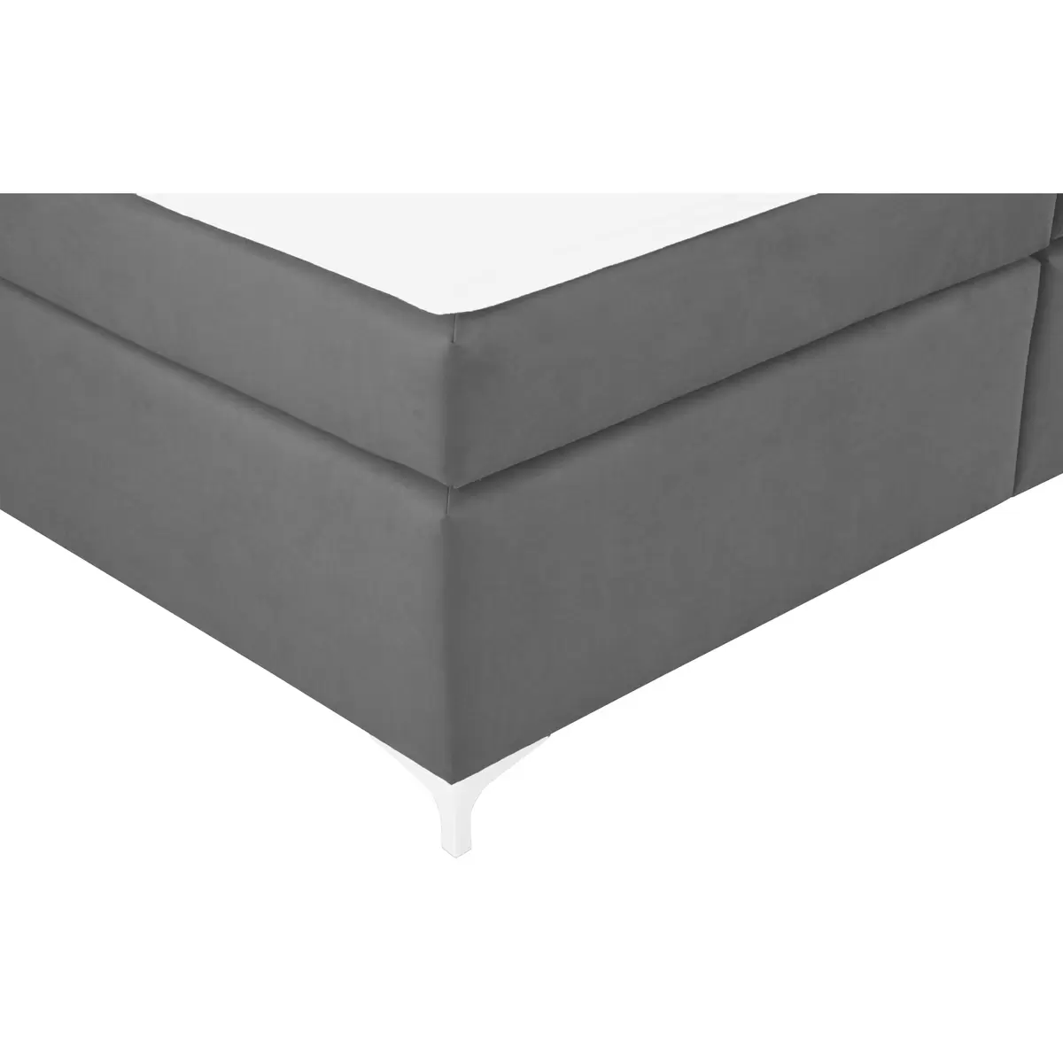 Boxspringbett Fabio 180 x 200 Anthrazit