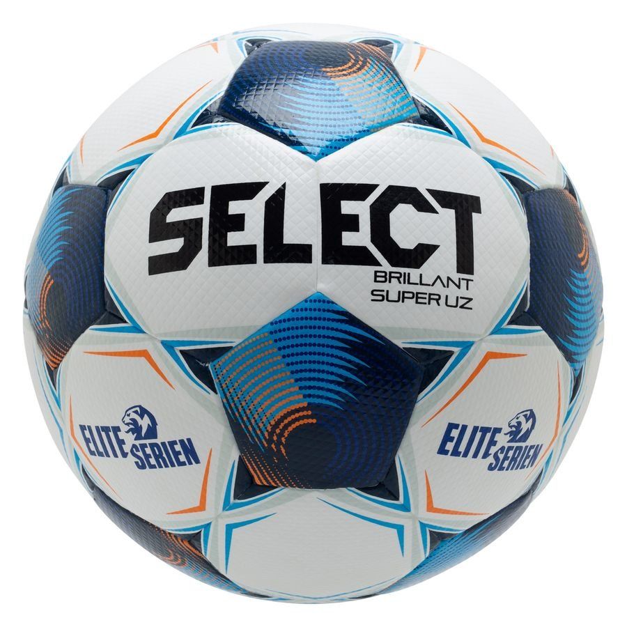 Select Ballon Brillant Super UZ V25 Eliteserien - Blanc/Bleu