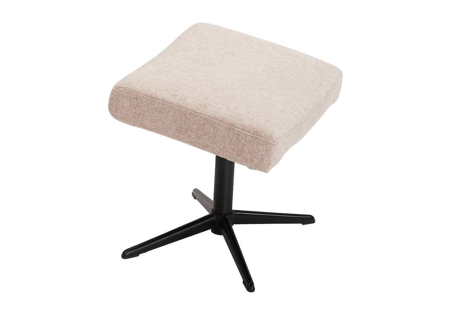 Leo krakk Tekstil Brego 3590 beige med polaris sokkel i sort. Medium