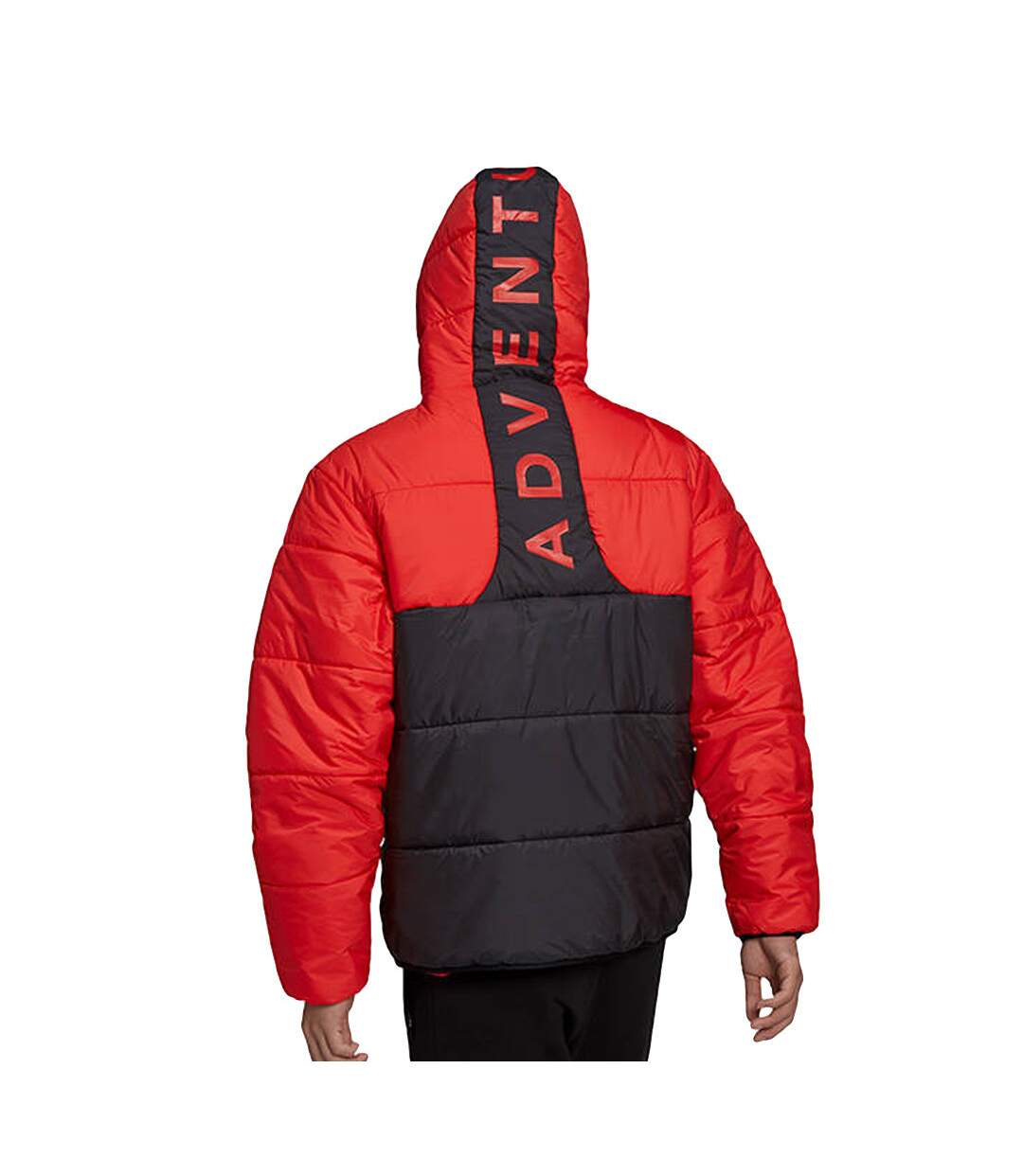 Doudoune Rouge/Noir Homme Adidas Puffer