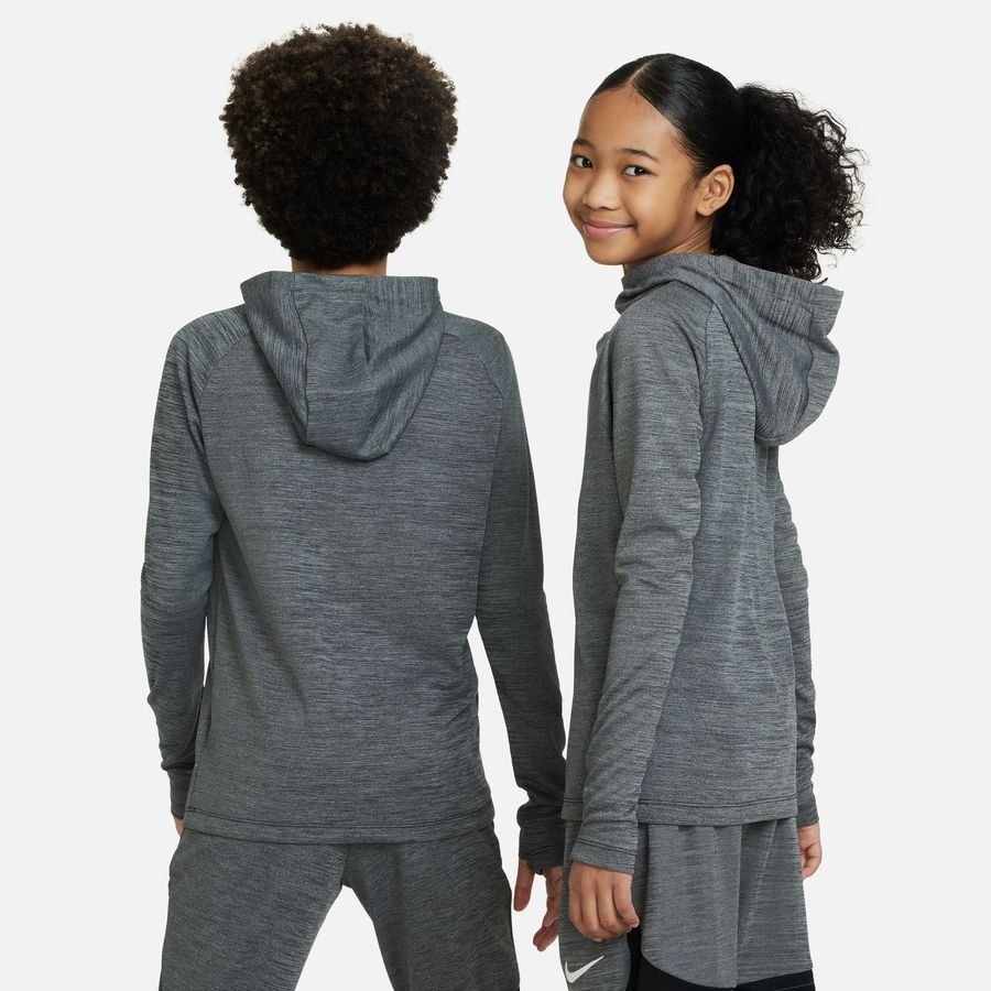 Nike Sweat à Capuche Dri-FIT Academy Pullover - Gris/Blanc Enfant