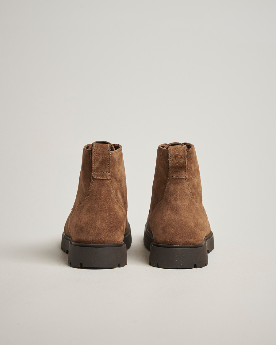 BIRKENSTOCK Highwood Suede Lace Boot Dark Tea