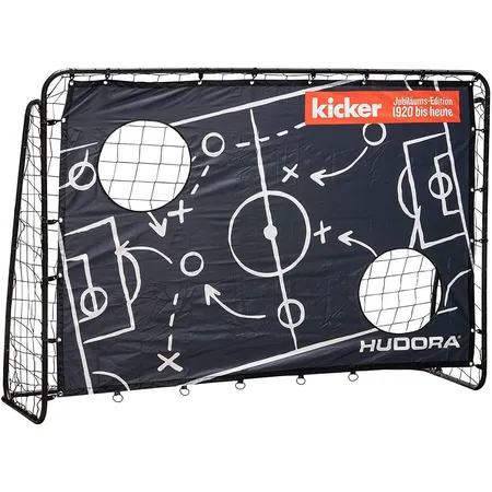 Hudora Fußballtor Trainer Kicker Edition Matchplan
