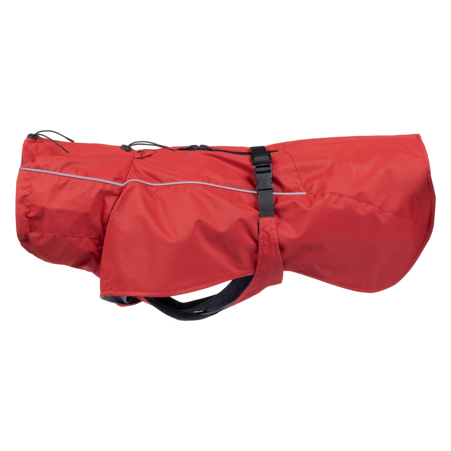 pawberry Hunde-Regenmantel Pleven  - ruby red