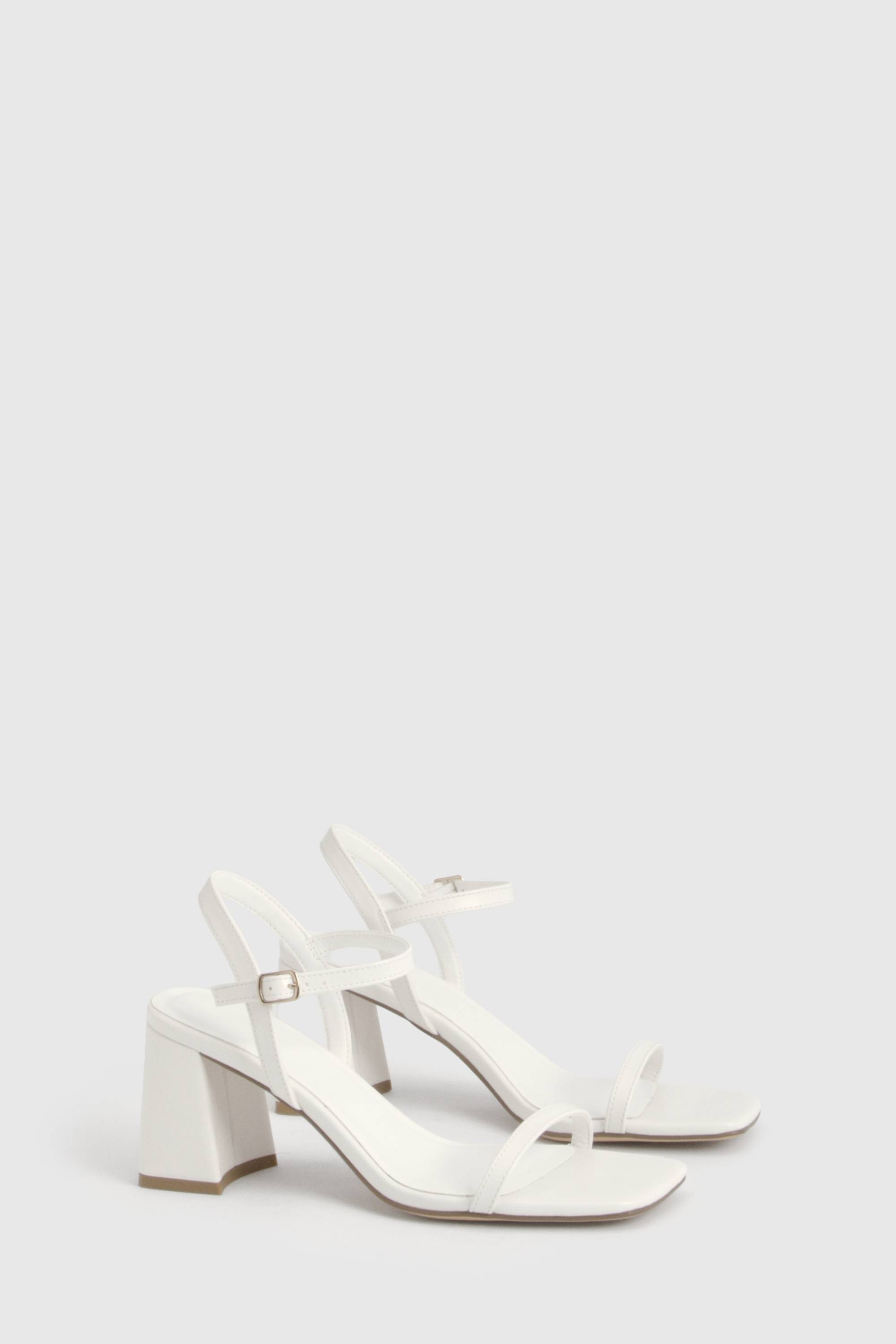 boohoo Escarpins À Talon Bloc Moyen 2 Parties
