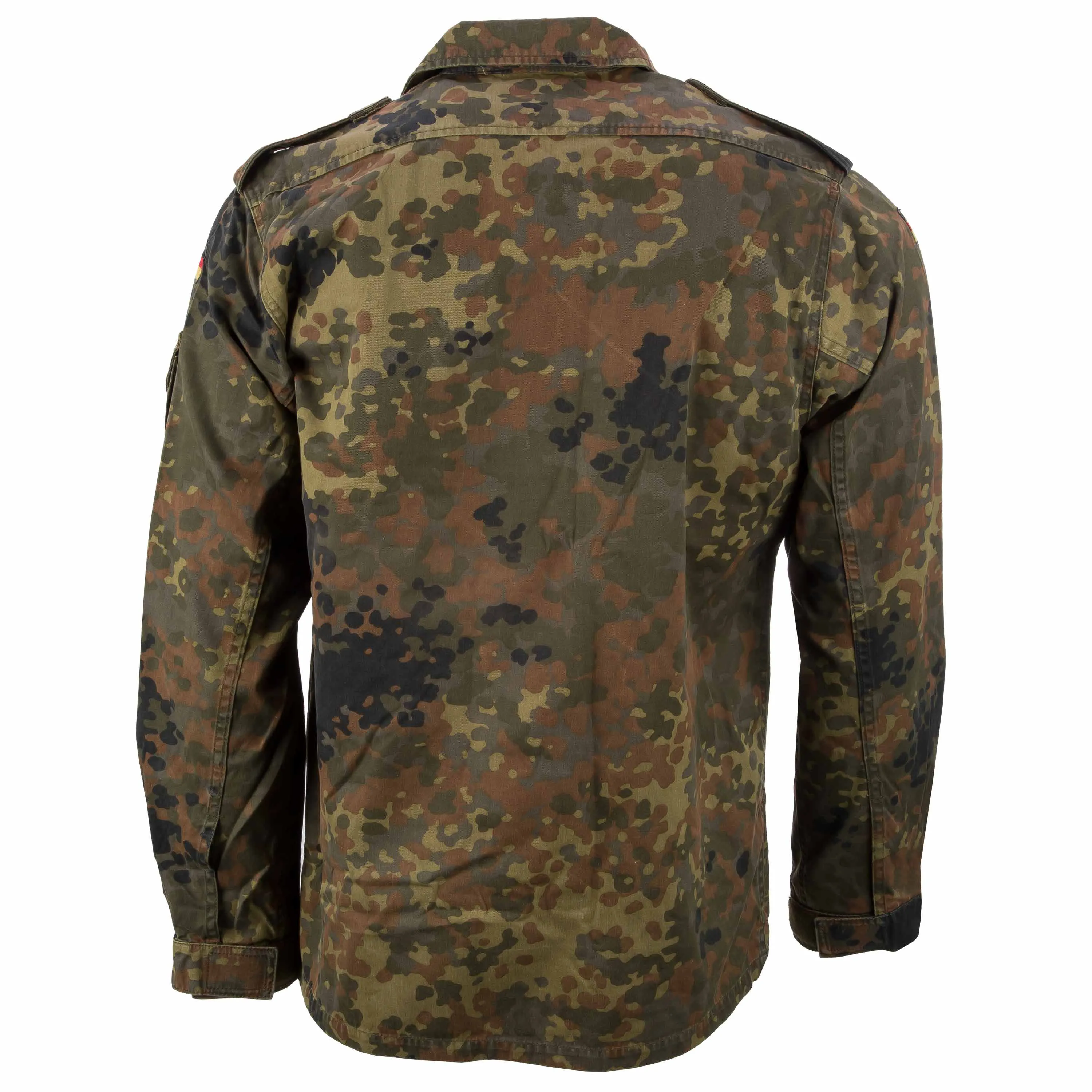Bundeswehr Original -  BW Feldbluse Tropen flecktarn gebraucht