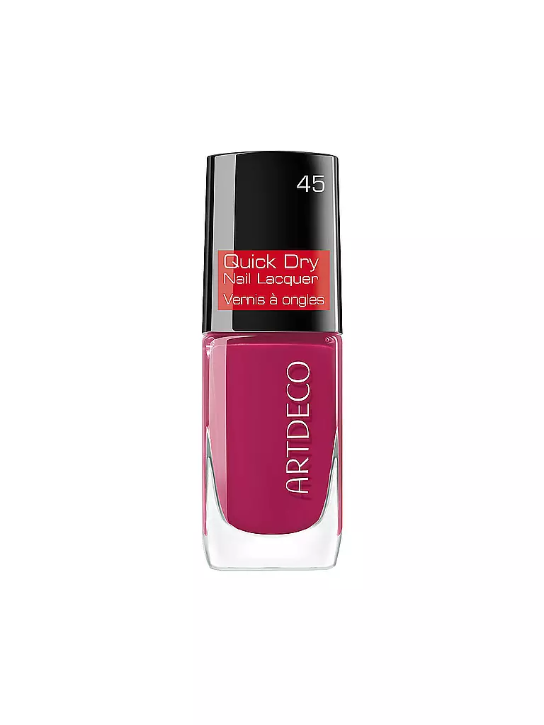 ARTDECO Nagellack - Quick Dry Nail Lacquer ( 45 raspberry tart )  rot