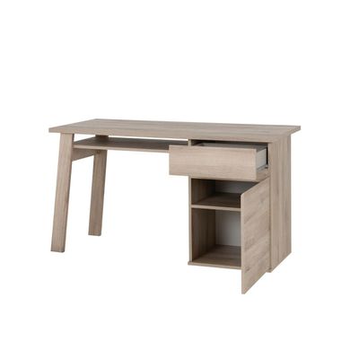 Bureau BALIKHAN - L136 cm - chêne clair