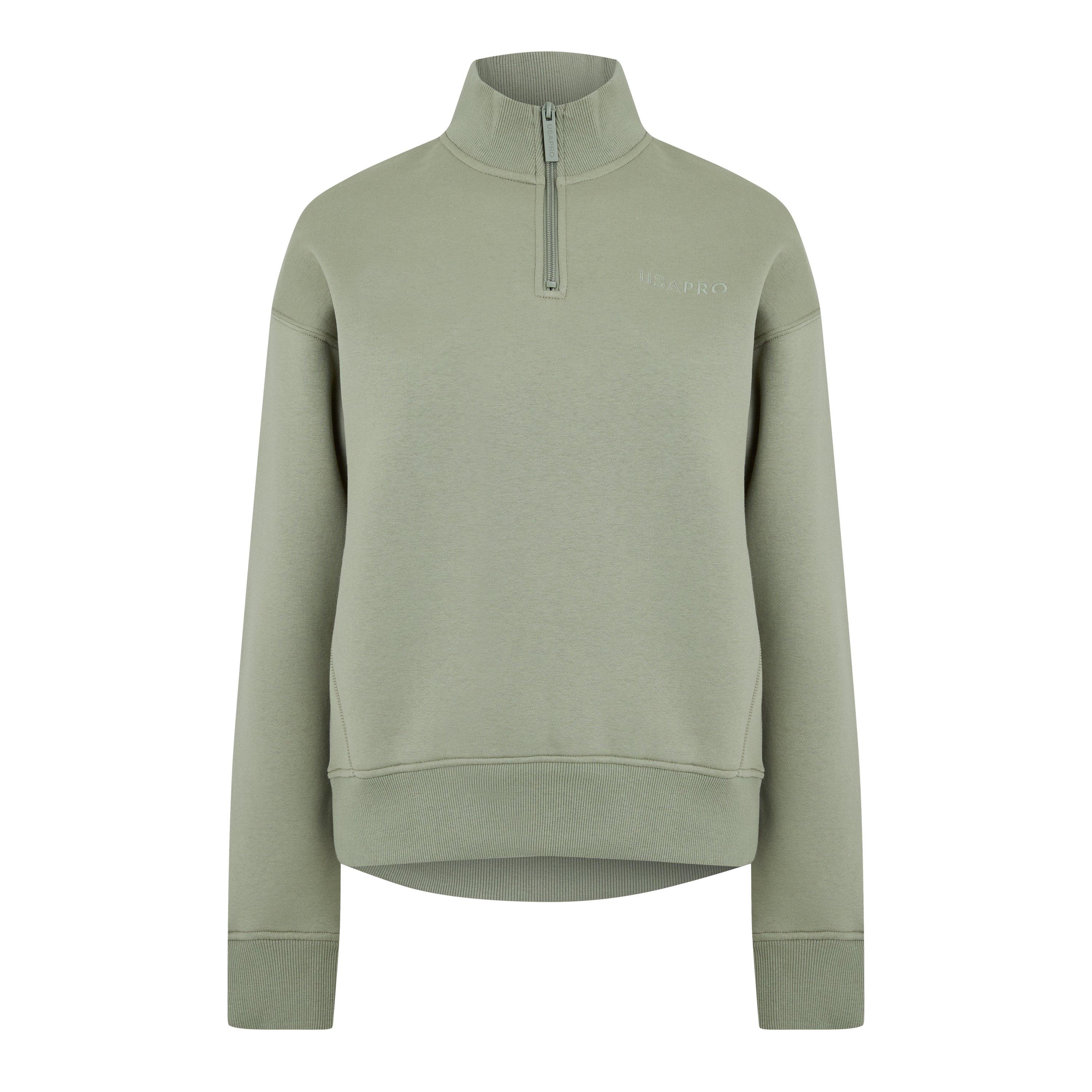 USA Pro Quarter Zip Top Womens