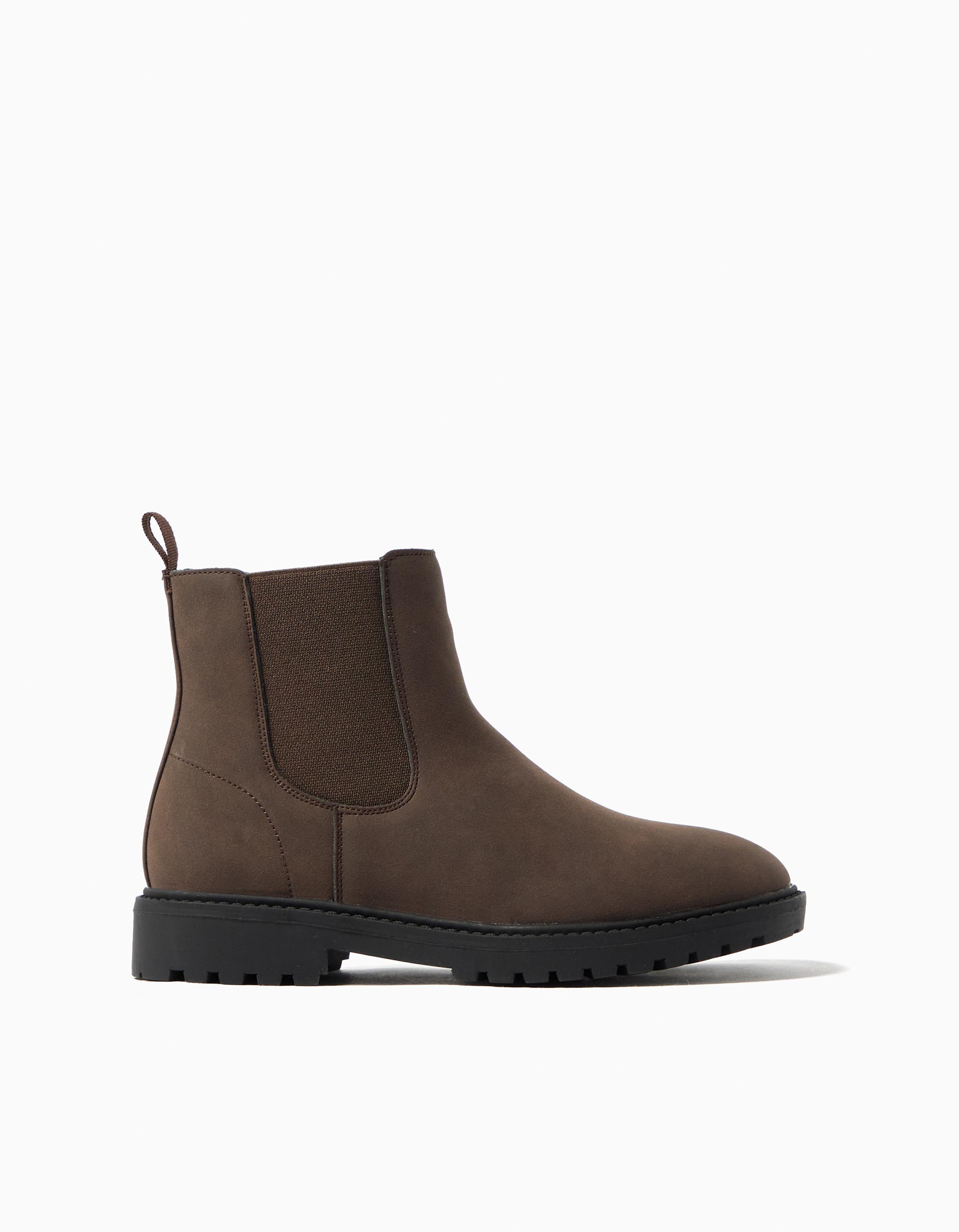 Botas, Menino, Castanho
