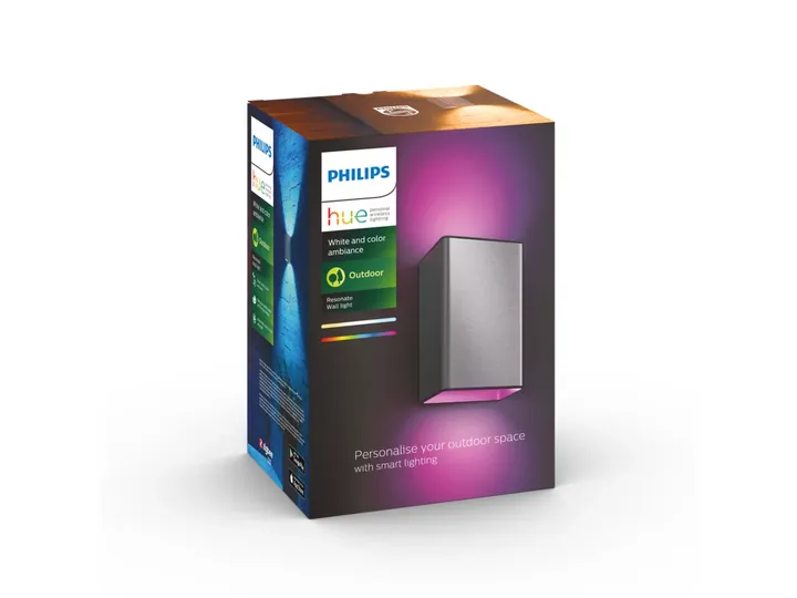 Philips Hue White and Color Ambiance Resonate Udendørs Væglampe