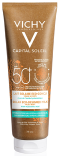Vichy Capital Soleil Solar Eco-Designed Milk Face & Body SPF50  75ML