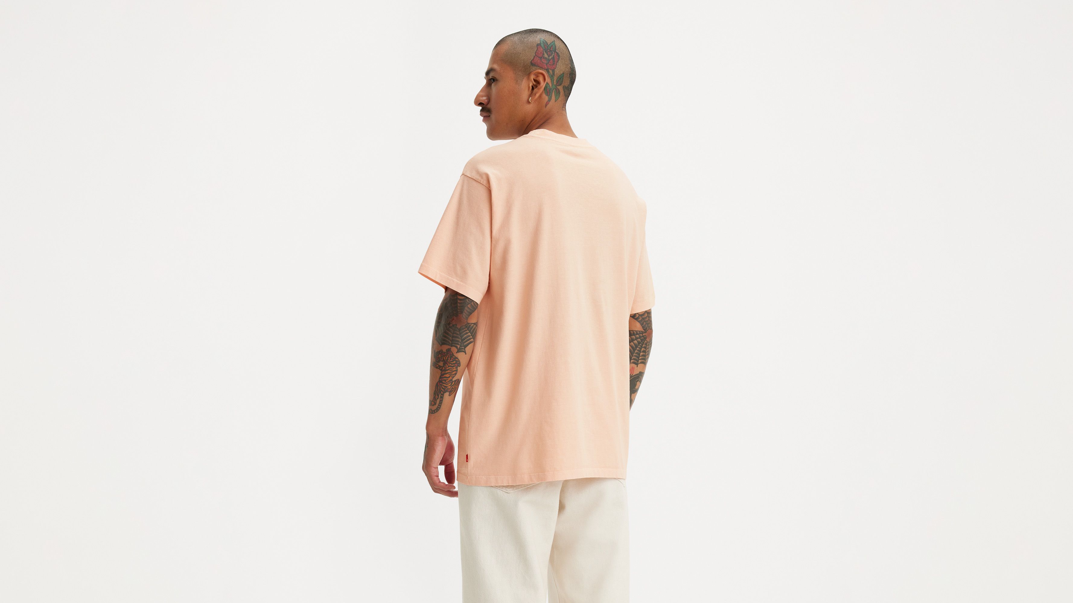 Levi's® t-shirt vintage Red Tab™ - Garment Dye Pale Peach - Orange