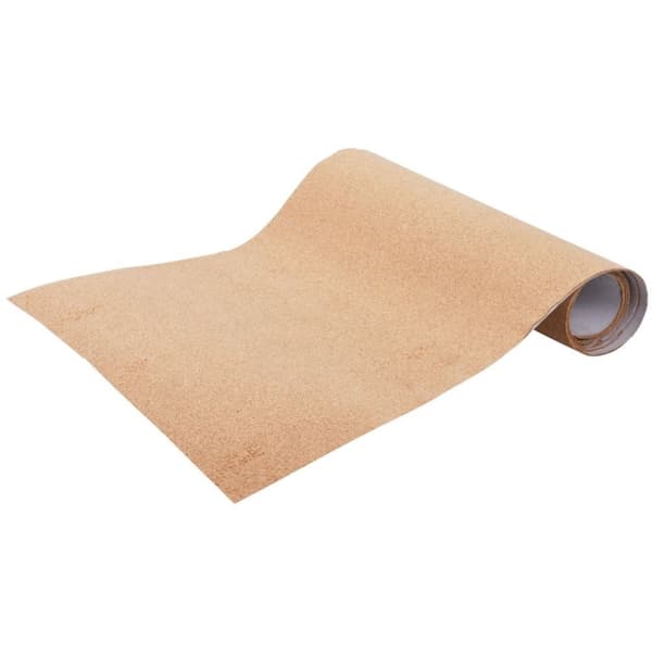 Selvklebende korkmatte for skuffer og skap, klippbar.