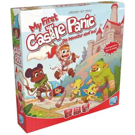 Asmodee Space Cow Brettspiel - My first Panic, die Monster sind los