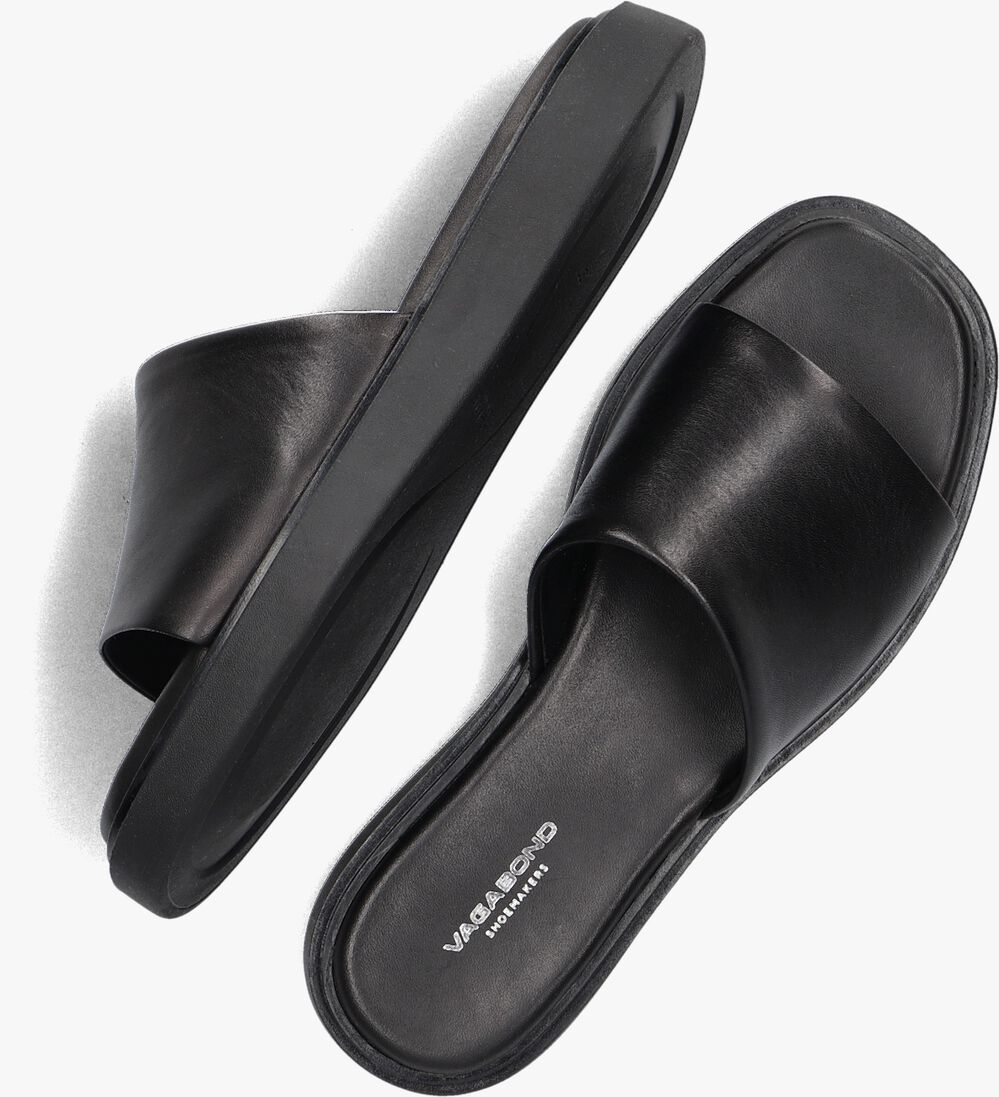 zwarte vagabond shoemakers slippers connie 201