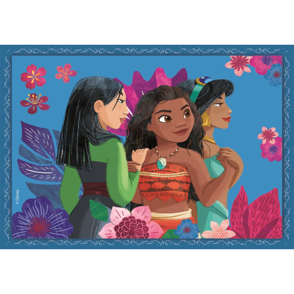 Clementoni Puzzel 4-in-1 Disney Princess