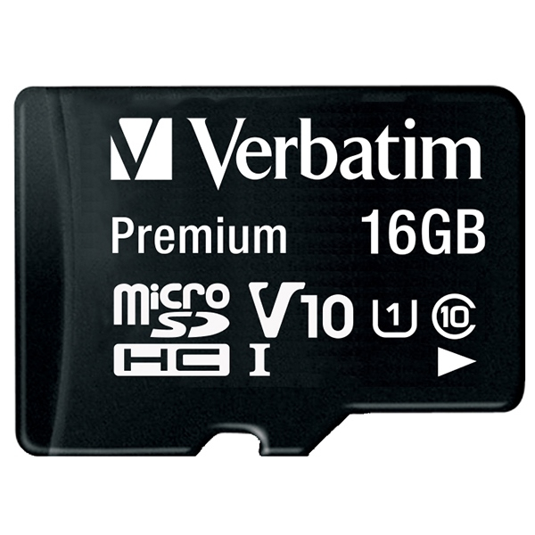 16GB Micro SDHC TransFlash Speicherkarte   SD Adapter Class 10 U1 UHS-I (44082)