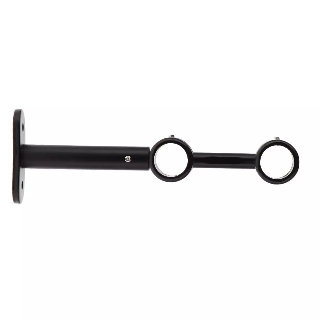 Lot de 2 supports tringles doubles extensibles (L150 / D20) Jim Noir mat