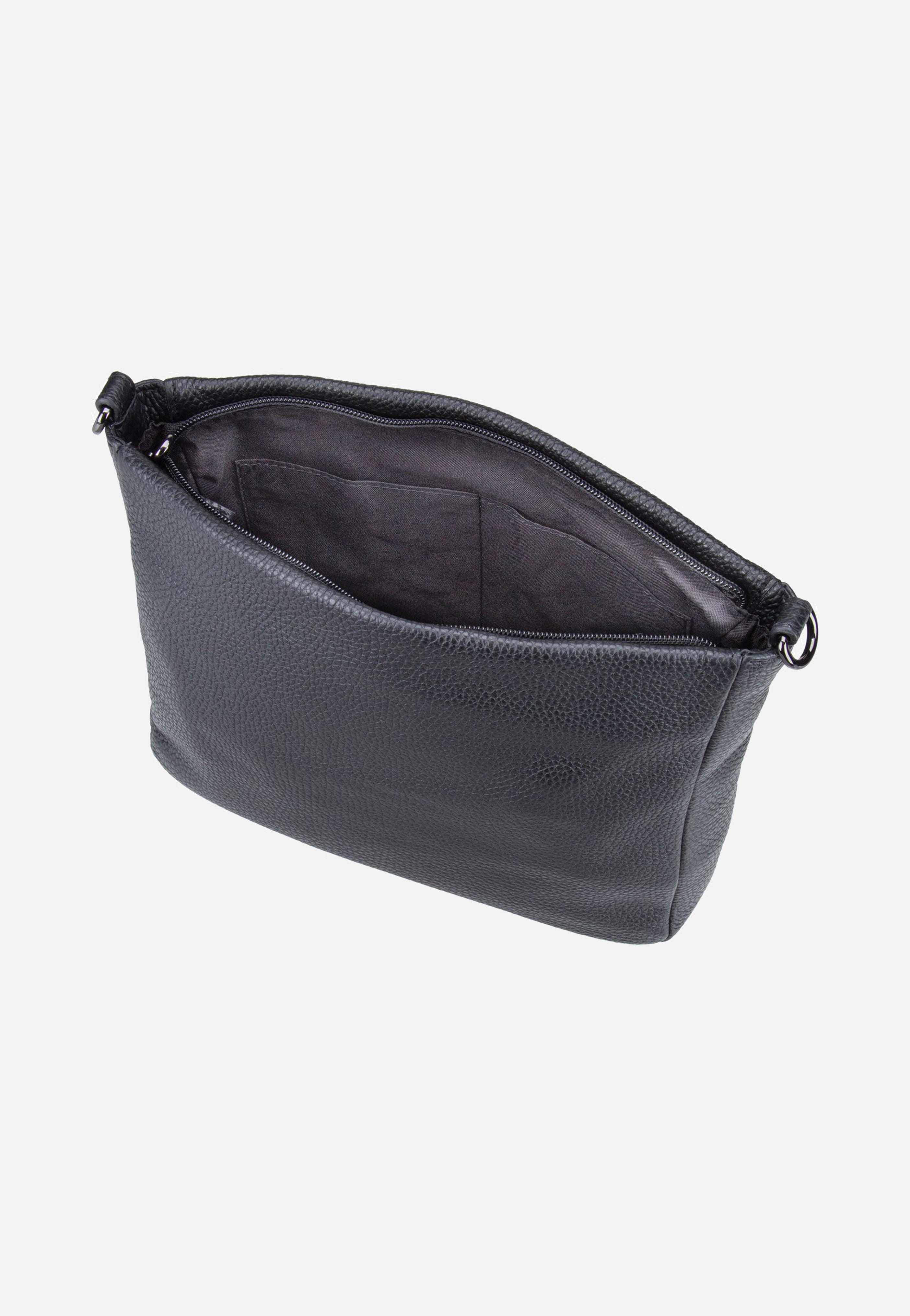 Mellow Leather Squared FZT17 Nero - Crossbody Bag