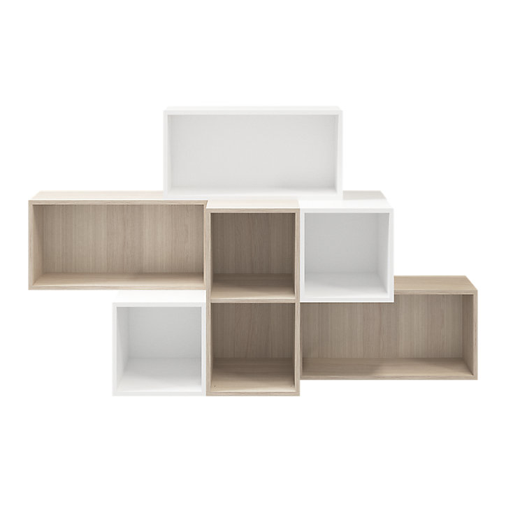 Caisson effet chêne GoodHome Atomia H. 37,5 x L. 75 x P. 20 cm