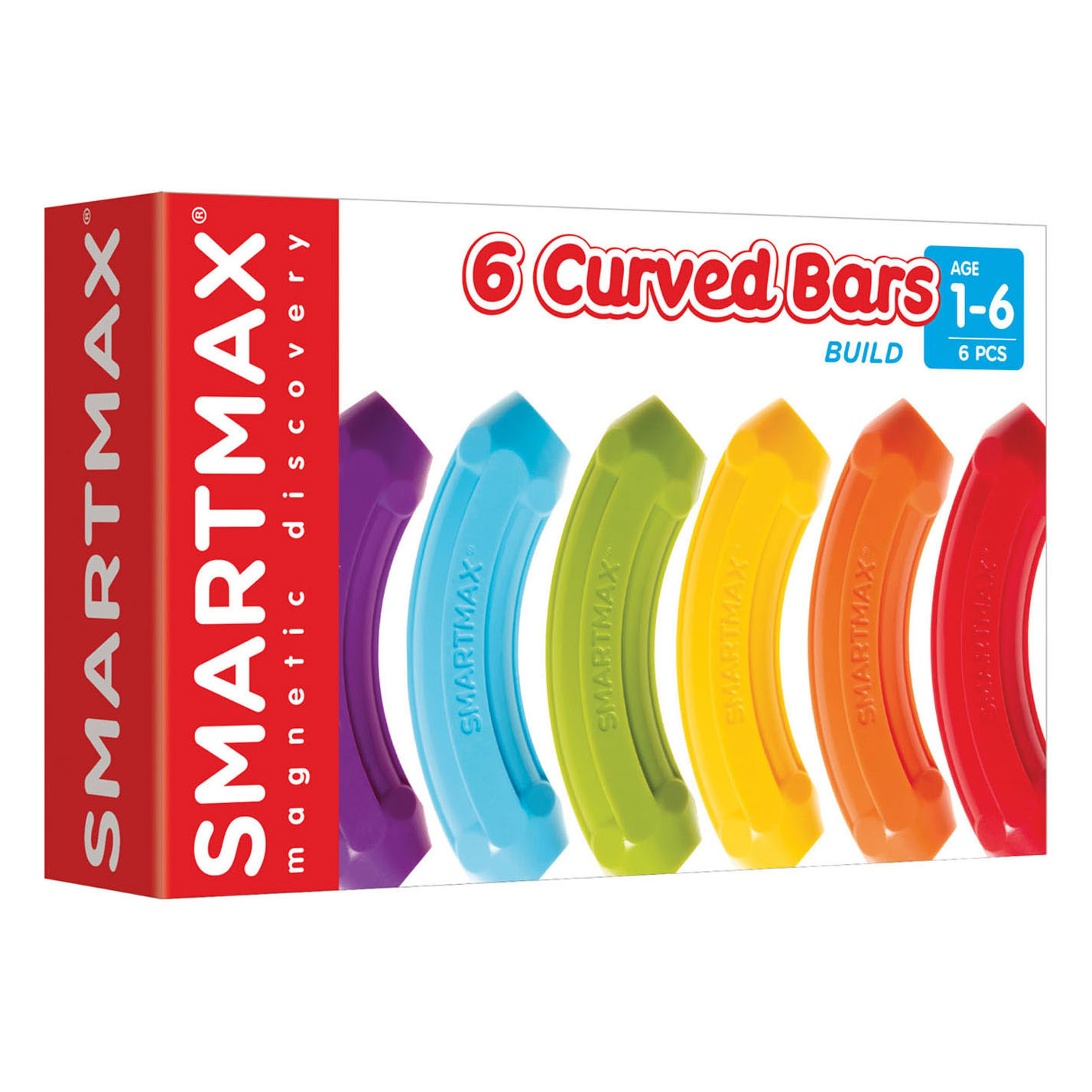 SmartMax Xtension Set - 6 Gekromde Staven
